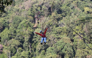 kingkong smile zipline, kingkong smile zipline chiang mai, kingkong zipline chiang mai, zipline chiang mai, longest zipline in chiang mai