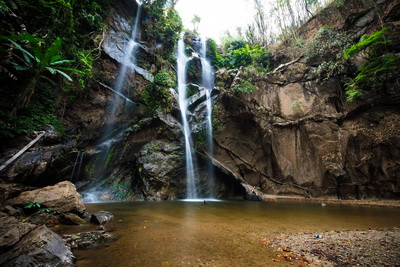 mok fa waterfall, doi suthep - pui national park, attractions in chiang mai