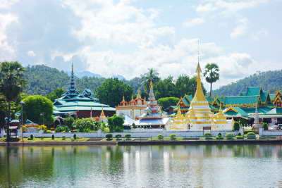 wat jong kham and wat jong klang, wat jong kham, wat jong klang