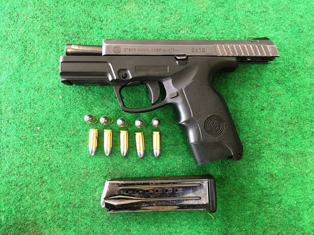 9 mm. pistol, chiang mai shooting, chiang mai shooting range, shooting range in chiang mai