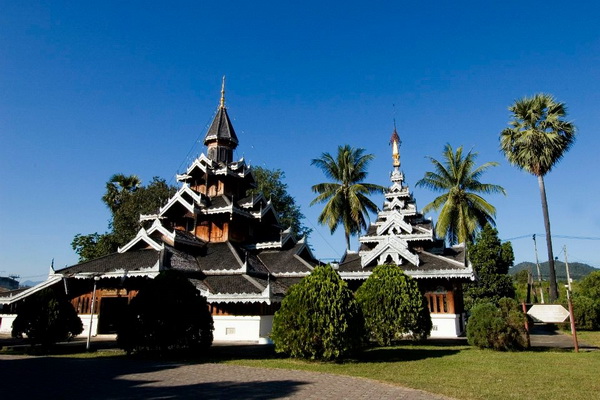 wat hua wiang, wat hua wiang maehongson, hua wiang temple, hua wiang temple maehongson