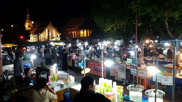 nan walking street, wat phumin walking street, kad khuang mueang nan, kad khuang muang nan