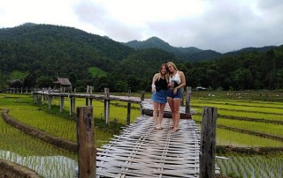 kokulo bridge, pai bamboo bridge, tour pai green season, tour pai, budget tour in pai, pai join in group tour
