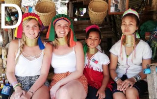 baan tong luang, ban tong luang, eco hilltribe village