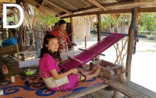 baan tong luang, ban tong luang, eco hilltribe village