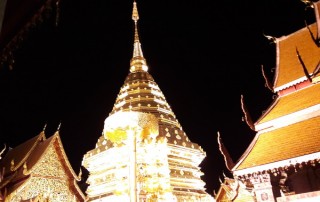 chiang mai evening tour, tour doi suthep in the evening, doi suthep evening tour