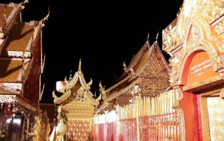 chiang mai evening tour, tour doi suthep in the evening, doi suthep evening tour