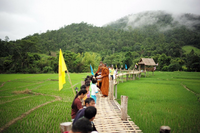 kho kuu so bridge, kho khu so bridge, kho ku so bridge, pai bamboo bridge, kho kuu so bridge in pai, kho khu so bridge in pai, kho ku so bridge in pai