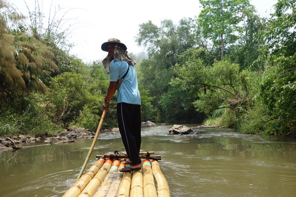 bamboo rafting adventure, bamboo rafting, chiang mai bamboo rafting