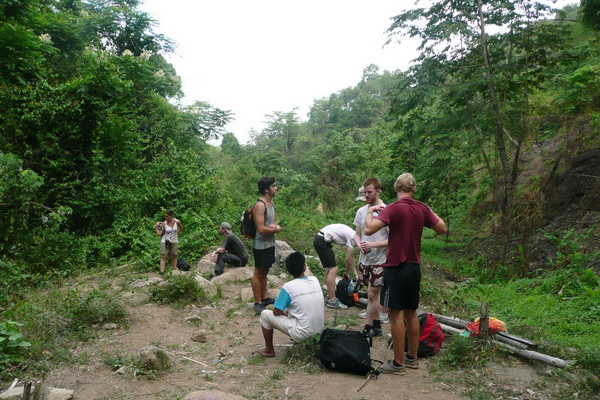 trekking at mae tang, trekking at mae tang area, 1 day chiang mai trek, chiang mai trek mae tang, chiang mai trek, chiang mai elephant trek